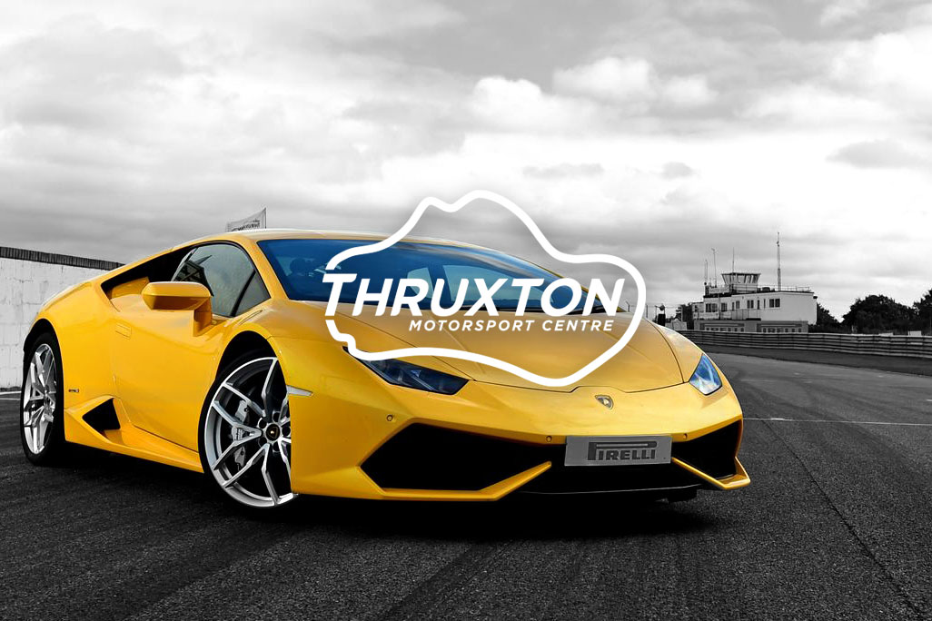 logo design thruxton race circuit